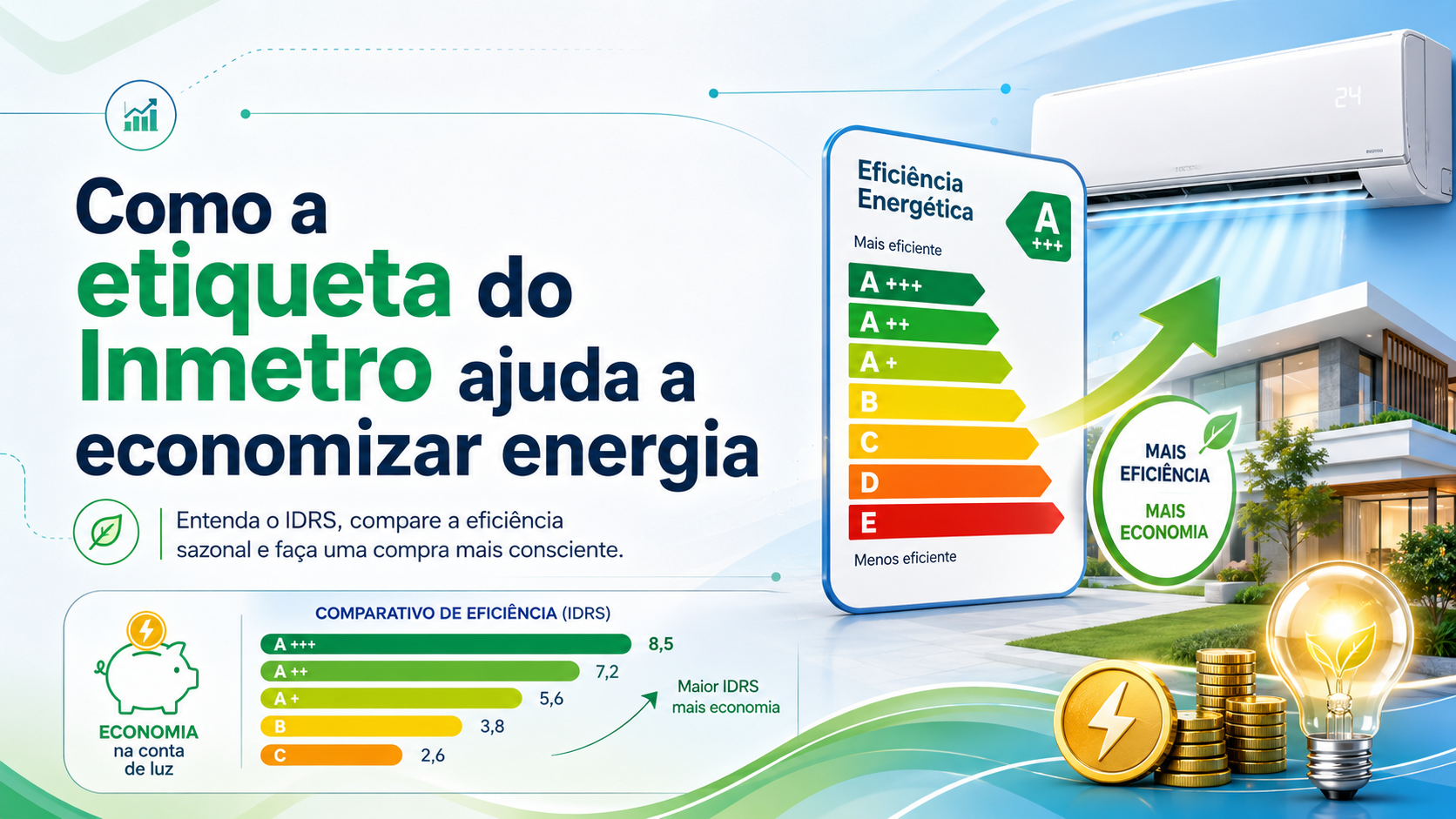 Imagem da publicação: Como a etiqueta do Inmetro ajuda a economizar energia