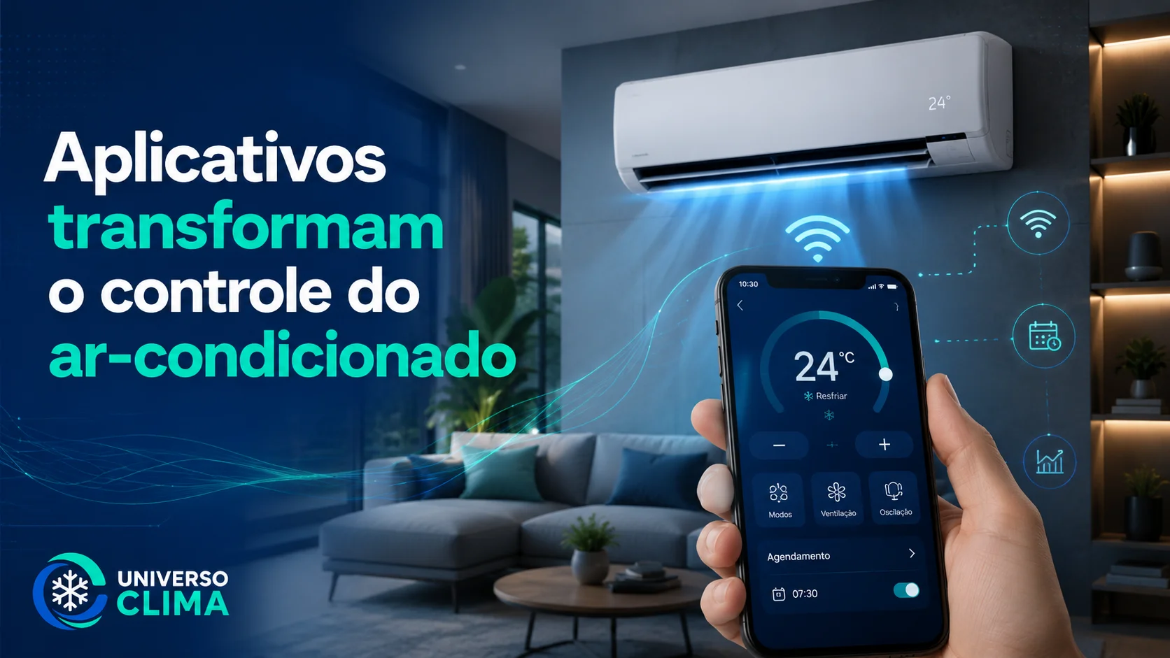 Imagem da publicação: Aplicativos transformam o controle do ar-condicionado